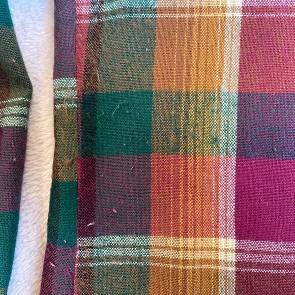 Claybrooke Outdoors Mens Long Sleeve Plaid Shirt M Multicolor Button-Up 100% Acr - Picture 9 of 10